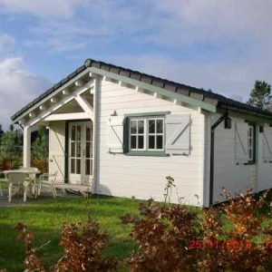 Zeer luxe 4 persoons Lodges met een unieke ligging in het Drents-Friese Woud
